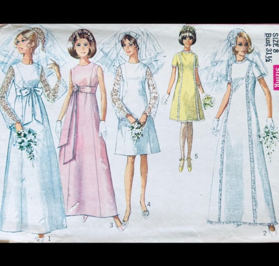 Simplicity 7479 B31, Empire Waist Wedding Dress Pattern, Wedding Gown Sewing Pattern, Bridal Pattern, Princess Seam Wedding Dresses Patterns - Etsy Israel Simplicity 7479 B31, Empire Waist Wedding Dress Pattern, Wedding Gown Sewing Pattern, Bridal Pattern, Princess Seam Wedding Dresses Patterns - Etsy Israel