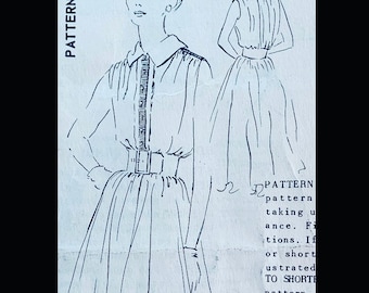 50s Spadea Dress Pattern Tom Brigance Sleeveless Shirred Sun Dress w/ Gathered Bodice & Skirt SO COMFY! Vintage Sewing Pattern 1303 B35