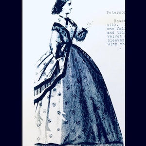 1860s Summer Day Dress - Etsy