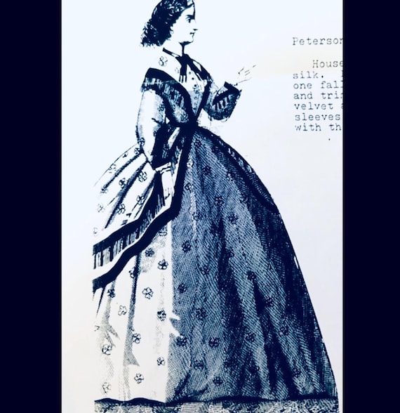 1860s day dress blue Dickens Victorian for Women Holiday Caroler Costume Civil War Southern Belle Ball Gown Dress (Blue, XS) : Clothing, Shoes & Jewelry It can also be dressed down with an apron to look more like a work gown Shades of Victorian Fashion: Cerulean,
