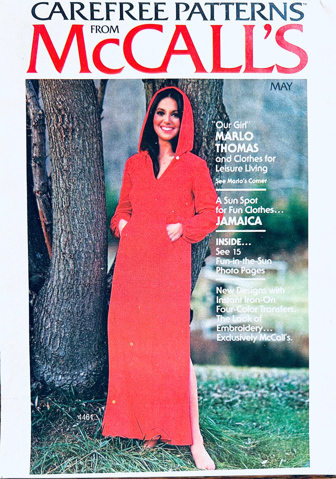 Mccalls Patterns Sewing Pattern Catalog Marlo Thomas Vintage 70s ...