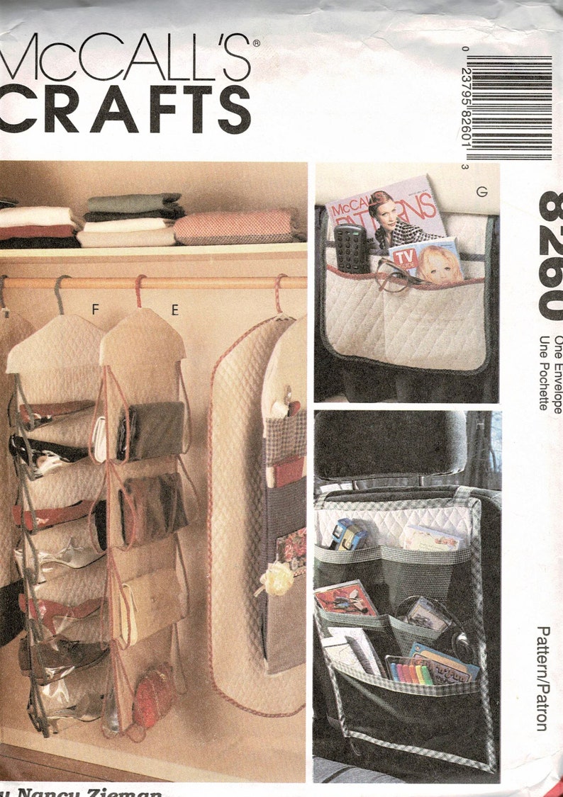 Organizer Patterns Car Organizer Pattern DIY Shoe Rack Home Etsy