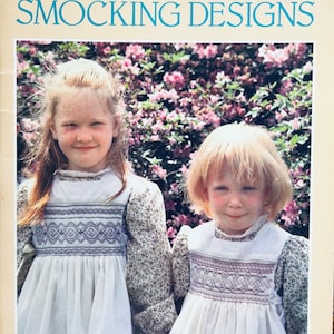Smocking Patterns, Vintage Smocking Books, Smocking Designs, Smock Embroidery Design, Hand Smock, Heirloom Sewing, How to Do Smocking