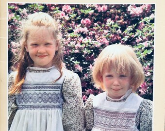 Smocking Patterns, Vintage Smocking Books, Smocking Designs, Smock Embroidery Design, Hand Smock, Heirloom Sewing, How to Do Smocking