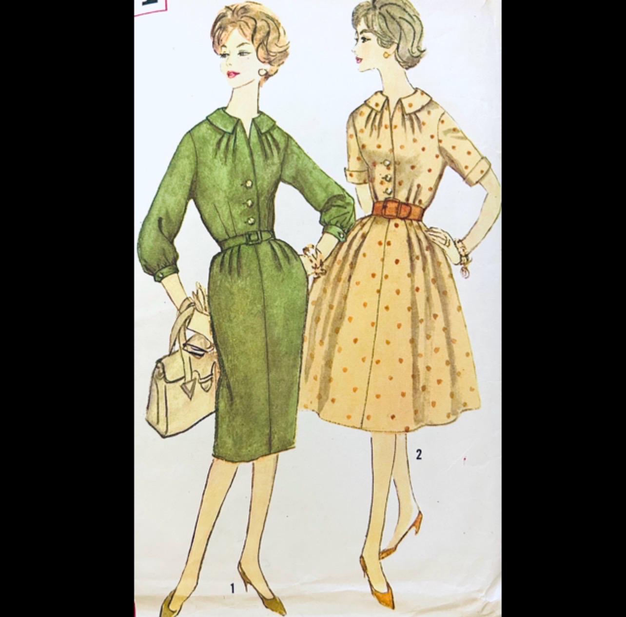 Vintage Fit N Flare Dress - Etsy Vintage Fit N Flare Dress - Etsy