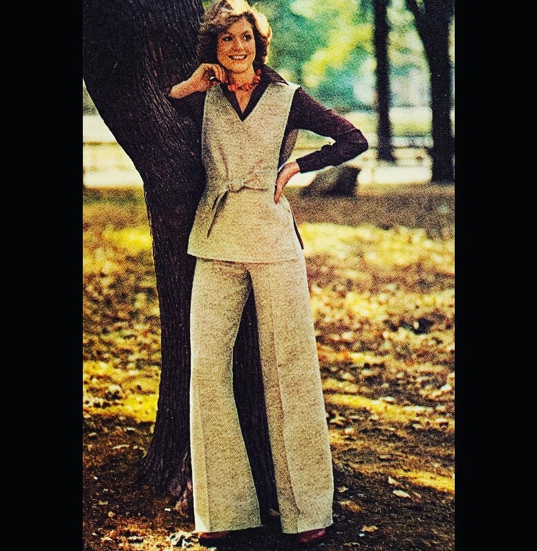70s pantsuit