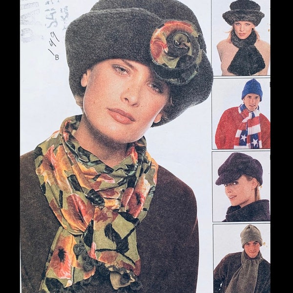 McCalls 9063, Hat Sewing Pattern Adult, Newsboy Cap Pattern, Hat Making, Mens Hat Pattern, Stocking Hat Pattern, Hats Patterns Women