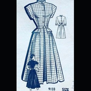 Mail Order 9133 B31, Shirtwaist Dress Pattern, 50s Sewing Pattern, Cute Dress Pattern, Patterns Dresses, Petite Patterns, 1950s Patterns