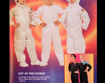 Modello per costume da astronauta, costumi di fantascienza per uomo, modelli per costumi da adulto, modello per costume di Halloween, costume fai da te, McCalls 7856 L