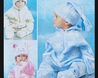 McCalls 2977, Toddler Coat Pattern, Infant Hats Patterns, Vintage Baby Sewing Pattern, Snow Suit, Vintage Coat Pattern, Snowsuit Pattern