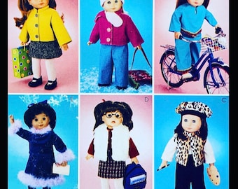 McCalls 353, Doll Clothes Pattern 18 Inch, Doll Clothing Patterns, Doll Patterns Sewing, Patterns for Dolls, Sewing Patterns Dolls