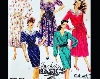 90s Dress Pattern, Patterns Dresses, DIY Dress, Womens Dress Patterns for Sewing, Vintage Dress Pattern, DIY Dresses, McCalls 5561 32 34 36