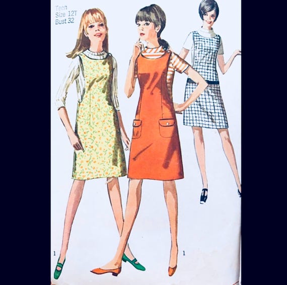 a line jumper dress pattern SIMPLICITY JACKET A-LINE JUMPER DRESS PATTERN 9890 SIZE 18-24 FREE SHIPPING