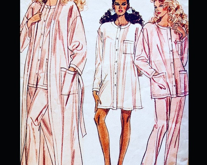 80s Pattern, Pajamas Pattern, Pajama Set Pattern, Bathrobe Patterns