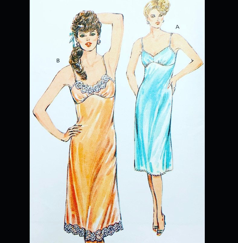 Kwik Sew 1554 Full Slip Pattern for Women Slip Sewing Etsy