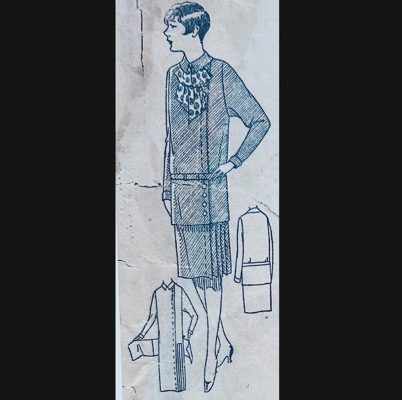Womans Home, Companion 4806, 20s Dress Pattern, Antique Sewing Patterns ...