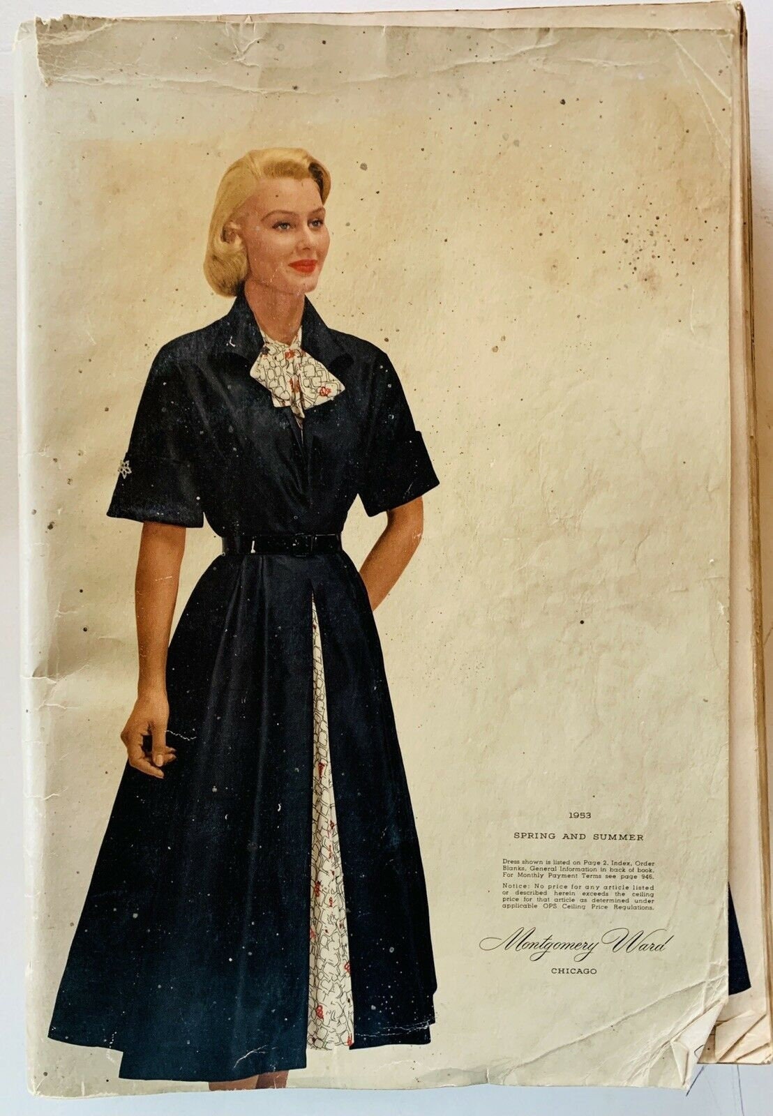 Montgomery Ward ＆ Co.Catalogue　ビンテージカタログ Montgomery Ward & Co. Catalog #107, Fall and Winter 1927-28