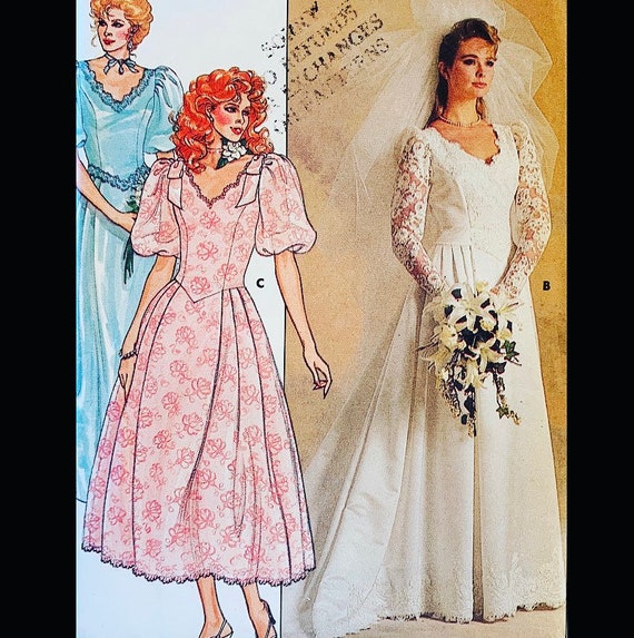 princess wedding dress pattern Ball Gown Wedding Dress PDF Sewing Pattern (sizes US 2-30)