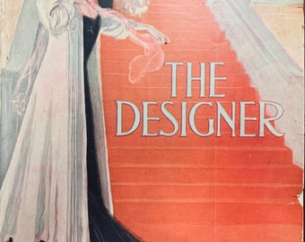 The Designer Fashion Magazine, Antique Magazines, Edwardian Fashion, Turn of the Century, Sewing Pattern Catalogue, November 1906