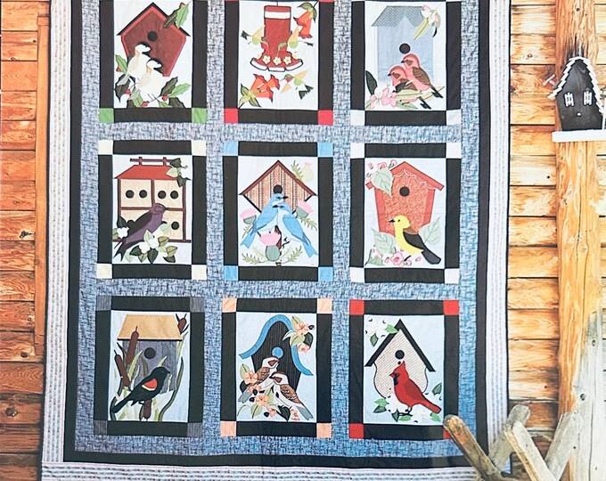 Bird Quilt Pattern, Birds Quilt Block Designs, Cute Quilting Patterns ...