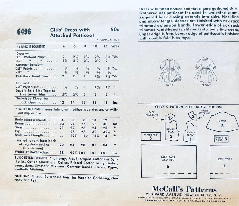mccalls-6496-8-girls-dress-patterns-school-dress-pattern-helen-lee