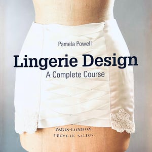 Confección de lencería, Libro de lencería, Patronaje, Patrón de costura de ropa interior, Patrones de sujetadores, Libro de patronaje, Lencería DIY, Patronaje