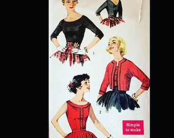 Simplicity 2603 B38, Cute Top Sewing Pattern, Sleeveless Top Patterns, Womens Blouse Patterns, Plus Size Patterns, Cardigan Jacket Pattern