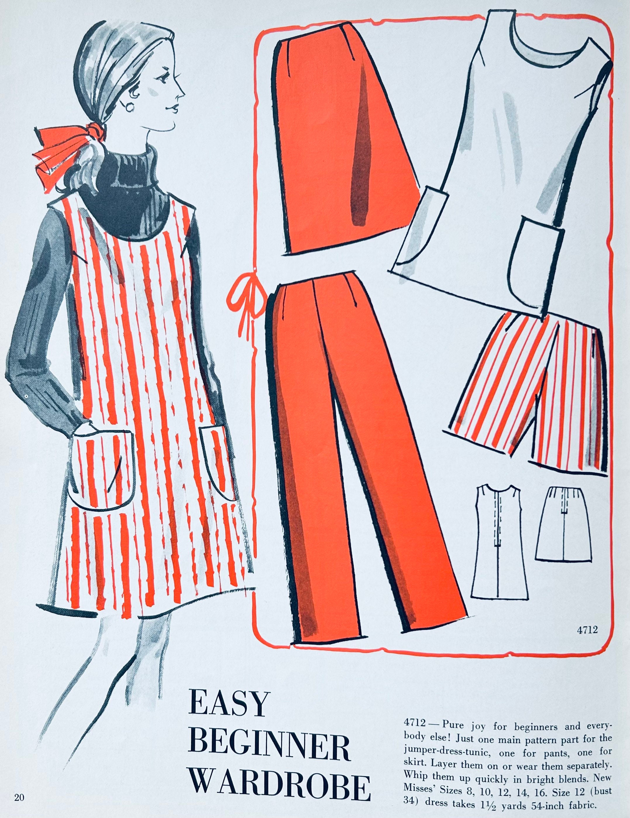 Mail Order Pattern, Vintage Sewing Pattern Catalog, Vintage