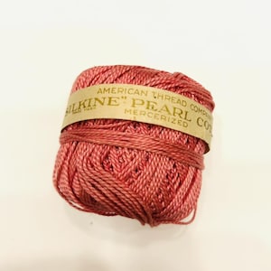 Mercerized Cotton, Crochet Thread, Vintage Crochet Thread, Thread for Crochet, Thin Yarn for Crochet, Antique Crochet Thread, Vintage 1920s