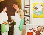 Apron Patterns to Sew, Butcher Apron Pattern, DIY Apron, Easy Sewing Patterns, Easy Patterns to Sew, Apron Pattern Sewing, Kwik Sew 975