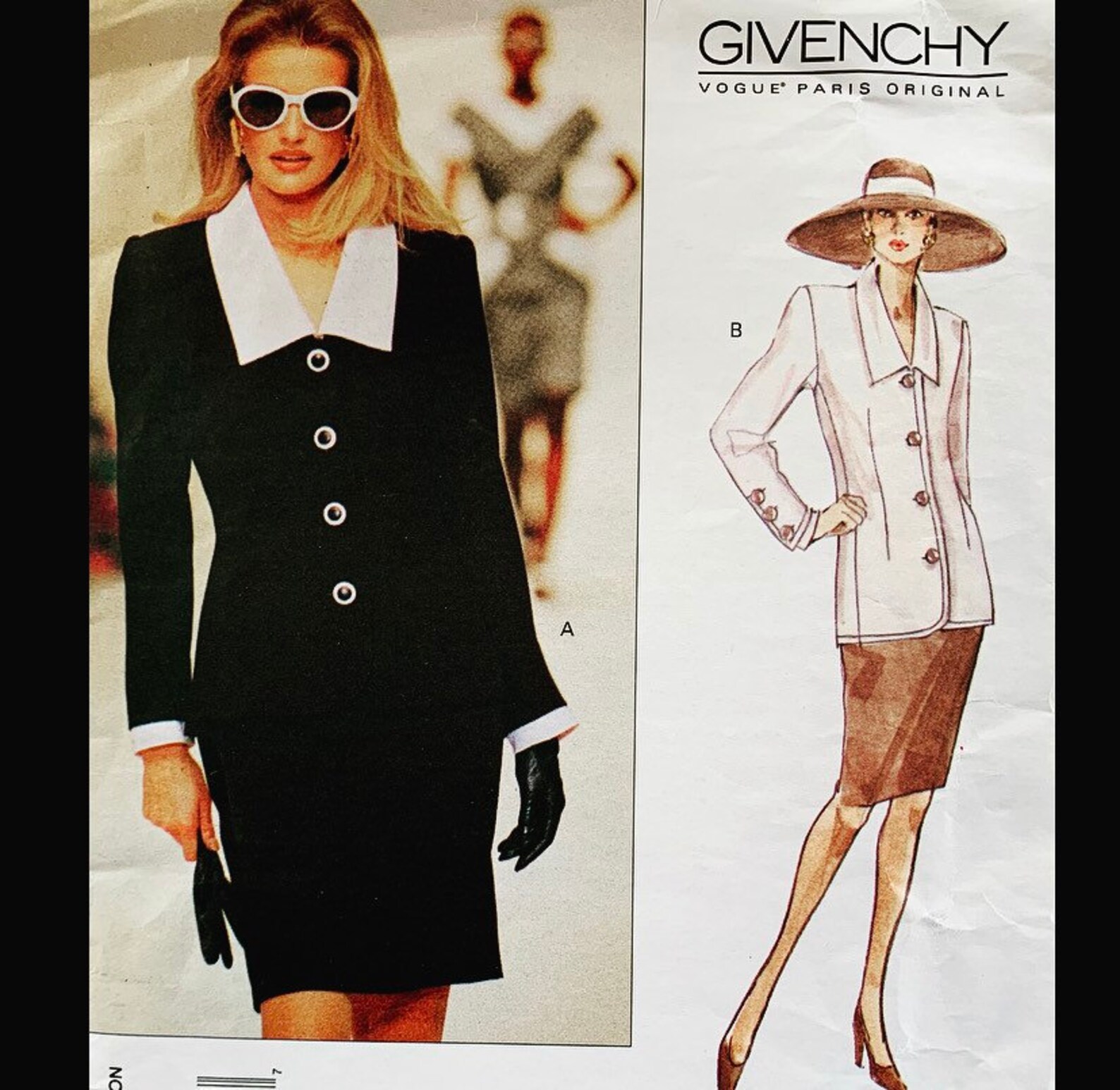 90s-ladies-2-piece-suit-w-long-fitted-jacket-pencil-skirt-etsy