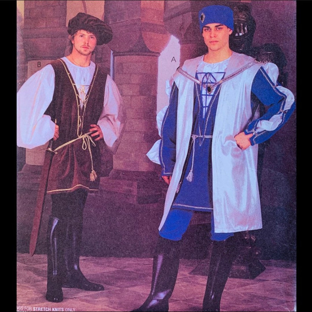 ren-faire-costume-pattern-renaissance-costume-pattern-mens-etsy