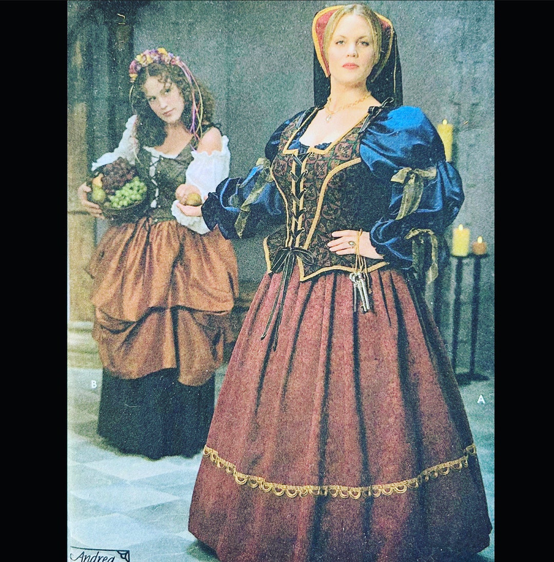 Simplicity 8249 Ren Faire Dress Pattern Renaissance Dress Etsy