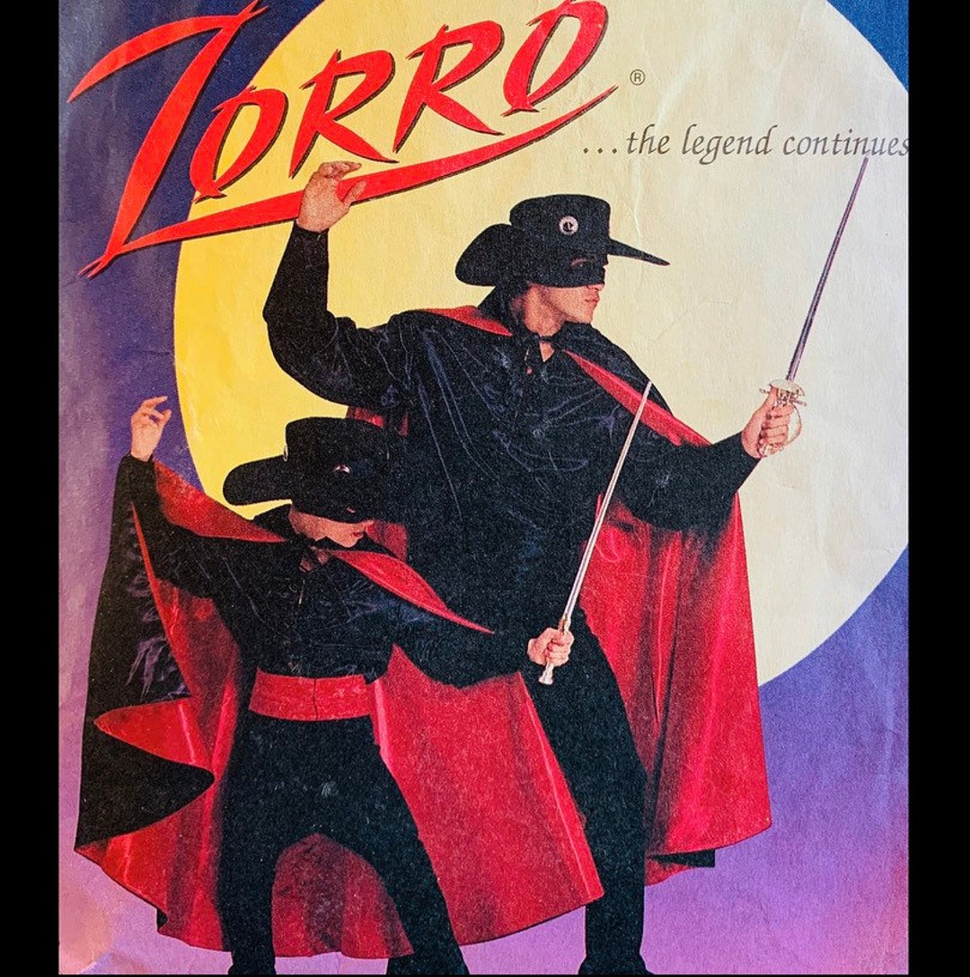 Toddler Costume Pattern, Zorro Costume, Halloween Costume Sewing ...