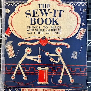 Learn to Sew, Vintage Sewing Book, Sewing Lessons, Beginner Sewing, Kids Sewing Projects, Hand Sewing, Small Sewing Projects, 1920s Patterns