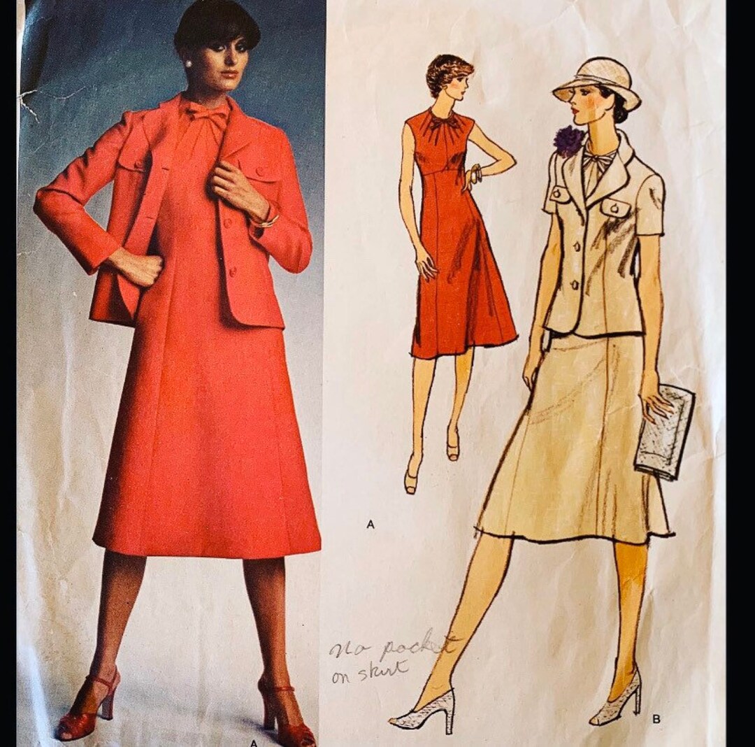 Vogue Paris Original 1464 S, Sleeveless Dress Pattern, Summer Dress ...