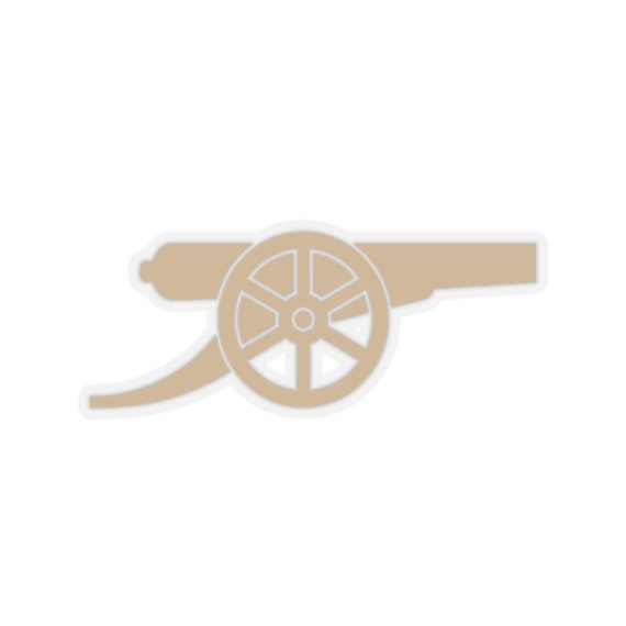 Arsenal FC Cannon Sticker - Etsy