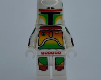 Rasta Fett LEGO Star Wars Custom Minifigure - RockettBricks Shop Exclusive