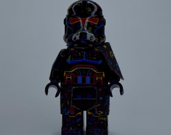 Arcade Carpet Commander Clone Trooper Custom LEGO Star Wars Minifigure RockettBricks Exclusive