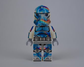 Echoflare Legion Clone Trooper Custom LEGO Star Wars Minifigure - RockettBricks Shop Exclusive