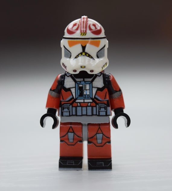 Red Five Legion 360 Degree Clone Trooper Custom LEGO Star Wars Minifigure  RockettBricks Exclusive