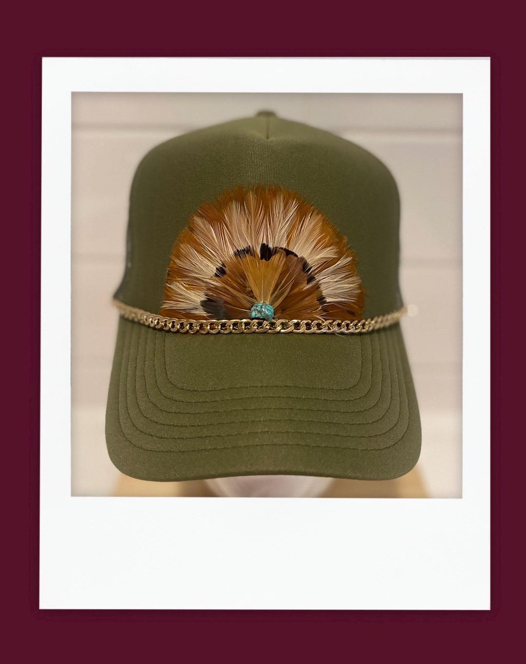 Iconic Feather Trucker Hats - 7 Colors