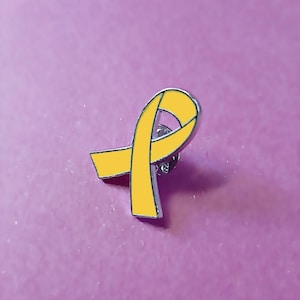 Geel lint solidariteit Israël HERINNER 7 oktober 2023 gijzelaars gratis mededogen demonstratie pin badge - gratis verzending