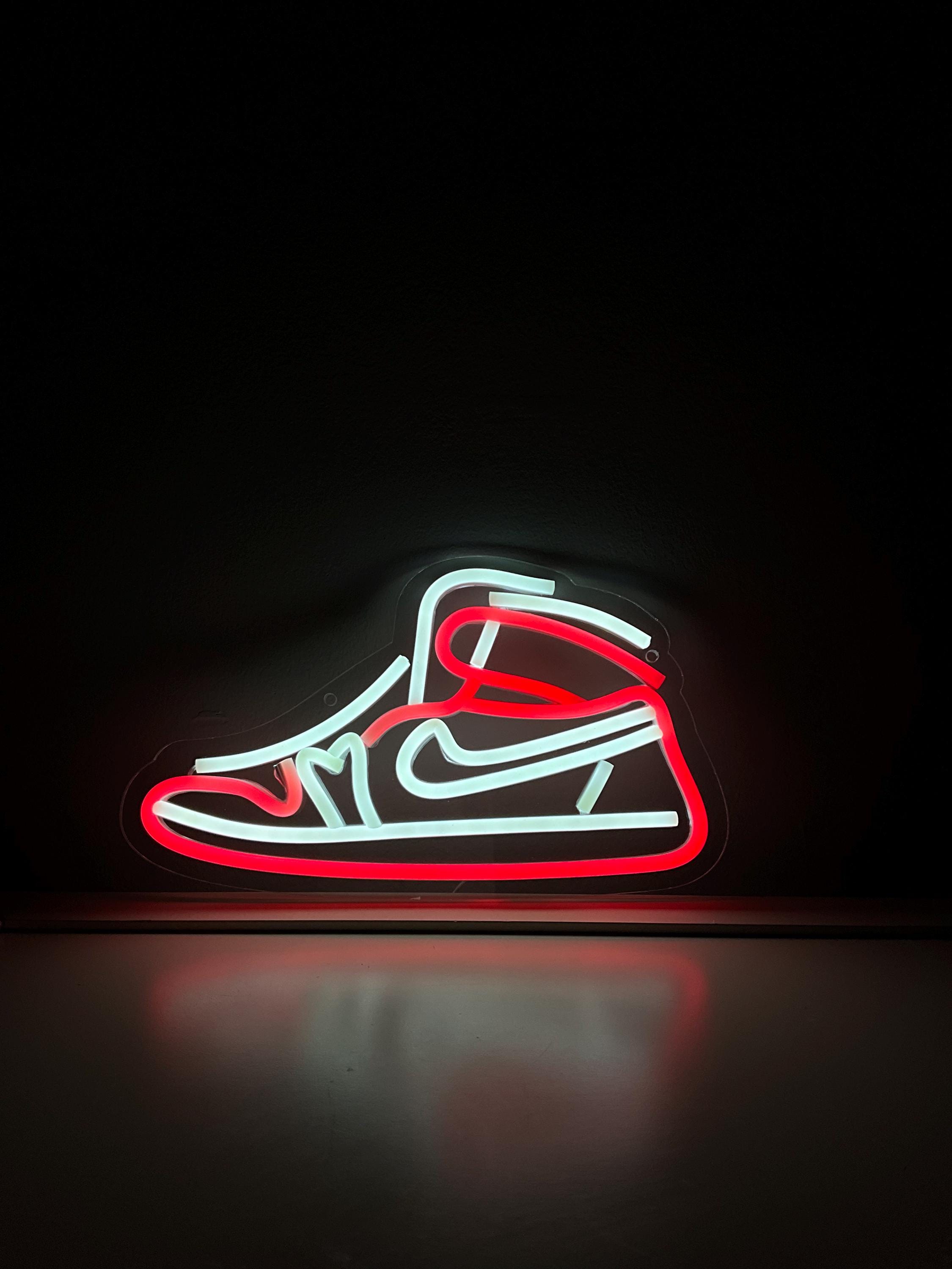 ジョーダン　LED オブジェ　送料込み！ Air Jordan Led Sign - Etsy