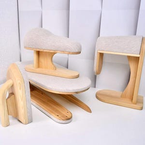 Kleermakersplankenset met schouderplank, korsetgesp, universele plank en kleermakersklapper voor het maken van kleding.