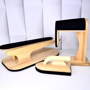 Nähpressset mit Schulterbrett, Schneiderklatsche und Bügelbrett, Schneiderwerkzeug