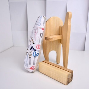 Tabla de planchar universal, plancha de sastre y tijeras para estampar jamones, kit de costura de regalo