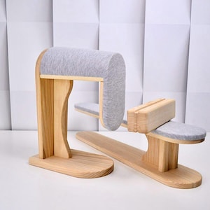 Ensemble de repassage sur mesure - Panneau pour manchettes, boucle d'épaule et claquette avec poignée - Cadeau de couture