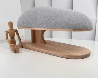 Garment Curve Ironing Board, Hip & Skirt Pressing Form, Tailor’s Wooden Iron Aid
