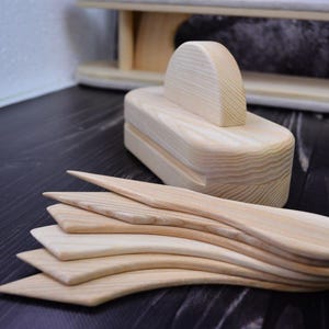 Utensili per pressatura su misura - Battitori in legno duro e sagomatori d'angolo